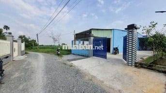 Nhà vườn hơn 1000m2 có thổ cư. Gần KCN. 190tr (1m ngang)