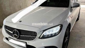 Mercedes C180 2020 Trắng Kem Odo 42.500km