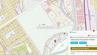 Bán đất Tân minh Thường tín,Cạnh Sân bóng Vin Olymia 500m.