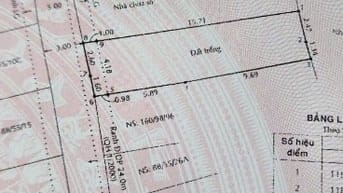 Cần bán lô đất đường Nguyễn văn quỳ quận 7 củ 4x17 