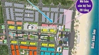 BÁN ĐẤT 2 MẶT TIỀN phố Trung Kỳ, P.Trung Sơn, TP Sầm Sơn, Thanh Hoá