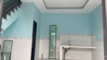 Nhà 1 trệt 1 lầu 660tr Long hậu giáp nhà bè