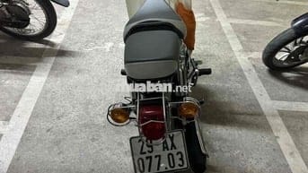 Honda Cup 50Cc màu Xám trắng