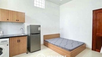 STUDIO FULL NỘI THẤT CÓ MÁY GIẶT RIÊNG THANG MÁY CHO NUÔI THÚ CƯNG