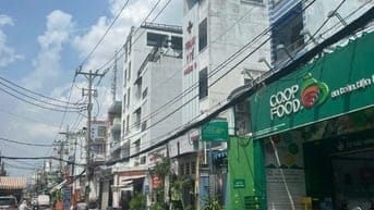 Bán nhà Góc 2MT, Ba Đình P10 Q8, DT 4.5x12m, nở hậu 5.2m