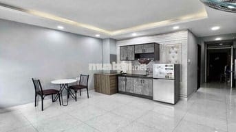 Căn hộ CC full nội thất 1PN - 1PK cực rộng 50m2 Trung tâm Q10, Q11, TB