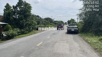 BÁN ĐẤT MẶT TIỀN QL 62, XÃ TÂN LẬP, MỘC HÓA, LONG AN. SỔ ĐỎ CHÍNH CHỦ