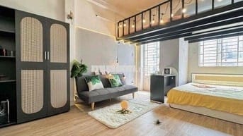 🏡Cho thuê Duplex Q10 full nt, có ban công, 2 chỗ ngủ ở được 2-4 người