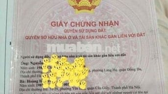 Bán CCMN Khương Đình, Ngã 4 Sở - Sổ Hồng Từng Căn Trao Tay