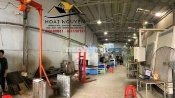 KHO XƯỞNG  600m² –PHAN VĂN HỚN - BÀ ĐIỂM HÓC MÔN - 35 TRIỆU/ THÁNG
