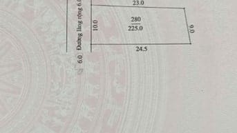 Chính chủ 225m full thổ gần hồ văn sơn chương mỹ hà nội