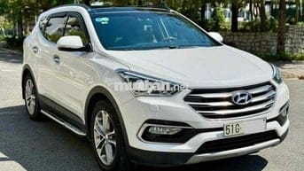 Hyundai Santa Fe 2018 2.4 AT 2WD - 80000 km xe Đep
