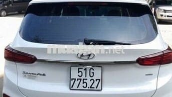 Santafe đăng ký 2019. Bản full máy xăng cọp