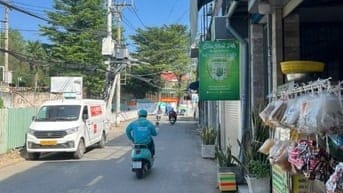 Bán đất mặt tiền đường số 6, Nguyễn Tư Nghiêm, dt 5mx23m, sổ hồng