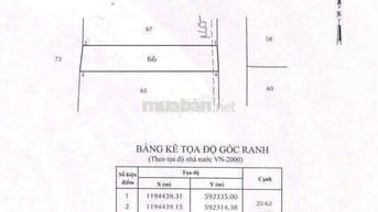 CHỈ 4.25TỶ, SỞ HỮU NGAY LÔ ĐẤT, DT. 4X20(nở hậu 80,3M2) ĐƯỜNG 6M THÔNG
