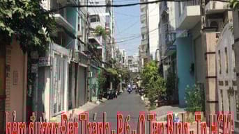 Bán Nhà : hẻm đường Đất Thánh P.6 Q.Tân Bình - dt:4,2x14m trệt, 4 lầu