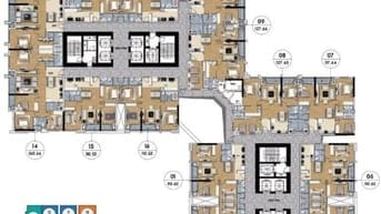 Bán căn hộ chung cư nội thất cao cấp, 3PN, Toà R4B, Goldmarkcity, 136 