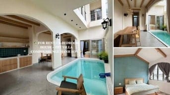 CHO THUÊ NHÀ NGUYÊN CĂN CÓ HỒ BƠI 4 PHÒNG NGỦ FULL NỘI THẤT VỊ TRÍ ĐẸP