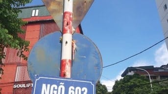 Cho thuê tầng 1 diện tích 45m2 trong ngõ 603 Lạc Long Quân