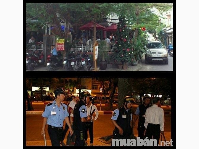 Tuyển gấp nam  bảo vệ nhà hàng phan văn trị bao ăn ở + bo