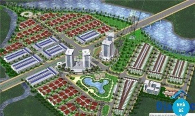 Bán đất dự án 28ha Nhơn Đức, Nhà Bè 110m2  giá 44 triêu/m2