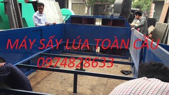 Máy sấy lúa đảo chiều 4 tấn /mẻ