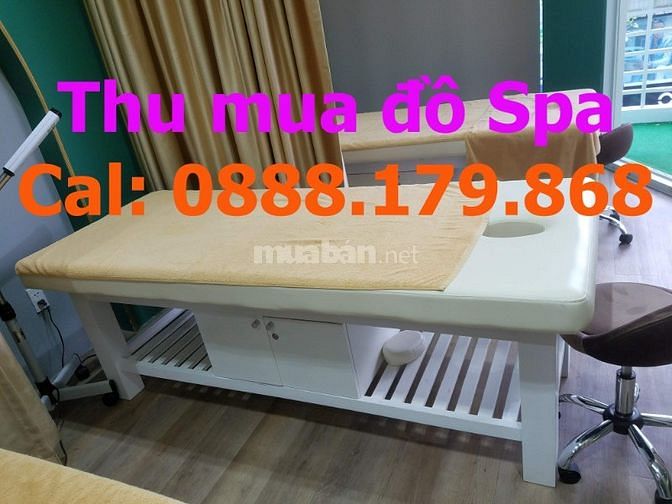 Thu Mua Giường Spa Cũ, Massage Mát Xa Gội Đầu, Ghế Nail Đồ Thanh Lý