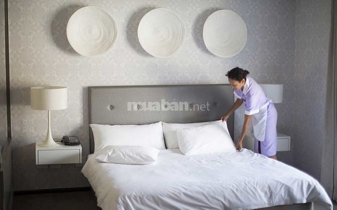Cần tuyển gấp 1 nữ tạp vụ phòng 5.5tr bao ăn ở tại hà nội.
