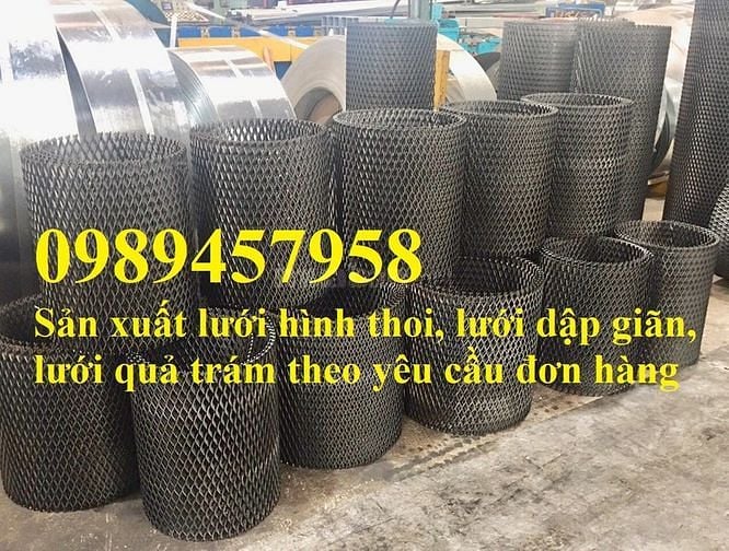 Bán Lưới hình thoi 20x40, 30x60, Lưới mắt cáo trang trí 20x50 mới 100%