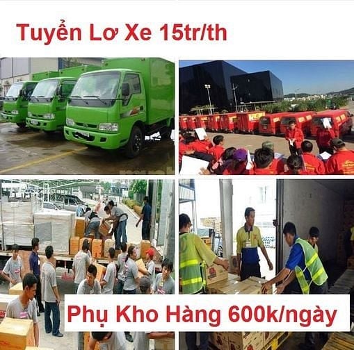 Cần 20 tài xế B2 và 40 phụ xe làm việc Tại TP Cam Ranh Khánh Hòa