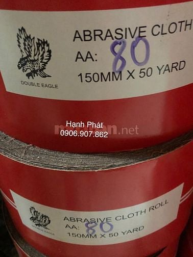 Vải nhám cuộn mềm 2 con ó giá tốt