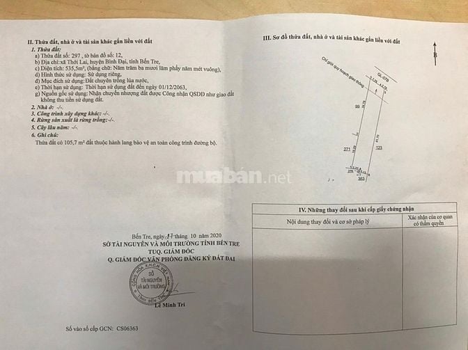 Đất mặt tiền TL883, đã bơm nền bằng tỉnh lộ, phù hợp kinh doanh