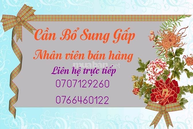 Tuyển nhân viên nam nữ bán hàng đóng gói tại quầy siêu thị mini