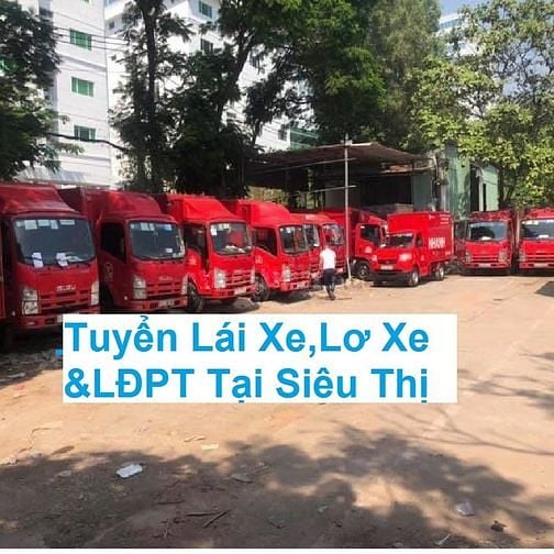Tuyển dụng Lái xe + Phụ Lơ xe + Phụ kho Bốc xếp