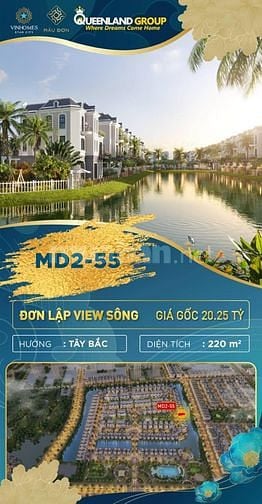 Biệt thự liền kề xẻ khe giá đẹp nhất vin thanh hoá