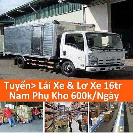 Cần Tuyển> Nhân Viên Xếp Kho 16tr/tháng bao ăn ở