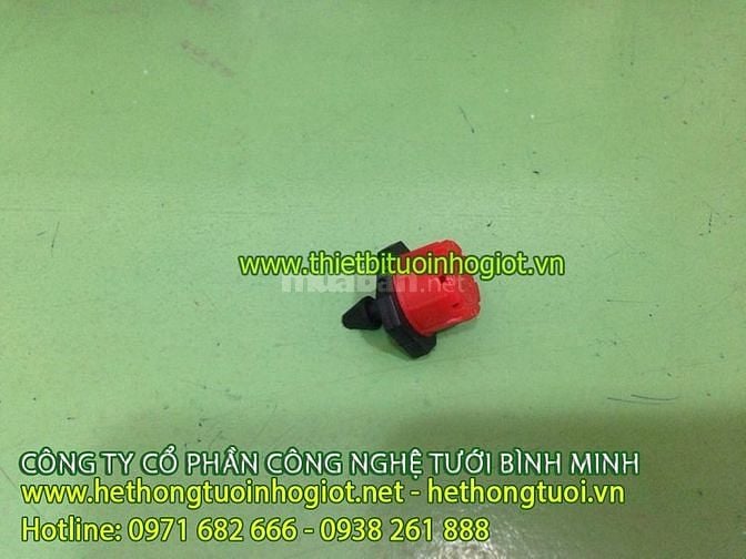 Tưới nhỏ giọt 8 tia, tưới nhỏ giọt 8 tia có chân cắm