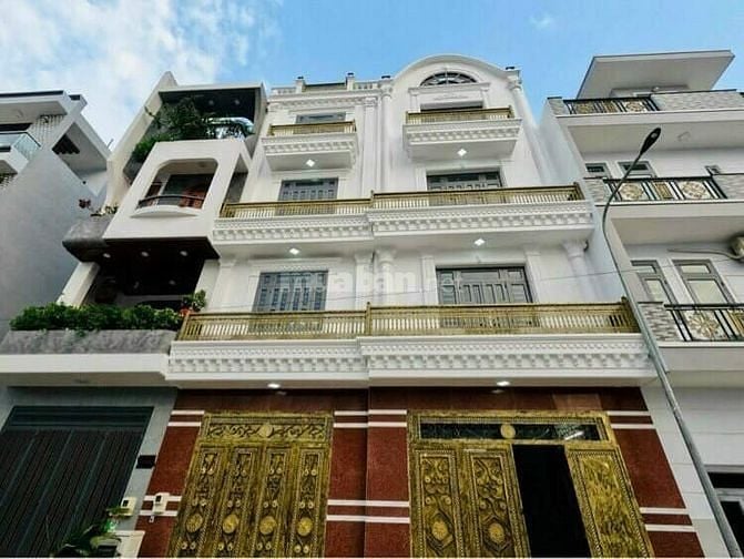 Nhà 1 trệt 3 lầu, đường Tây Lân, DT sàn 230m2, sổ hồng riêng