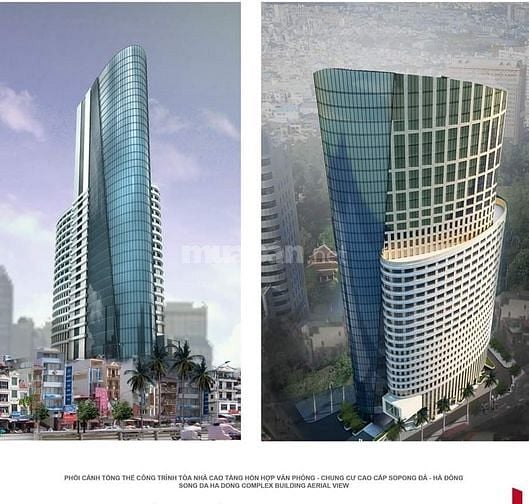 Bán CHCC 110 Trần Phú, Hà Đông, Tầng 15,  DT 78.3m2, Giá 2,550 Triệu
