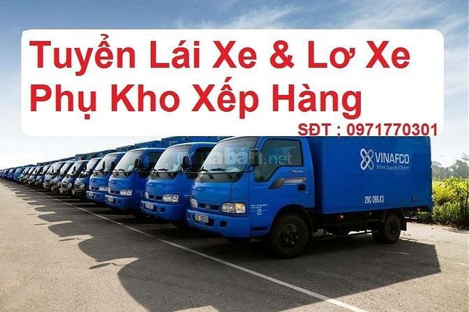 Tây Ninh Cần Tuyển Tài Xế và Lơ Xe Tải Lương 16tr/ Tháng Lương Cao