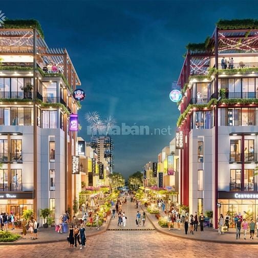 Siêu nhà phố biển 5 tầng 2 mặt tiền SH vĩnh viễn tại Thanh Long Bay