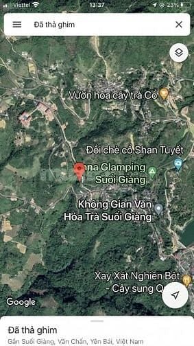 Bán đất thổ cư chính chủ - trung tâm du lịch suối giàng