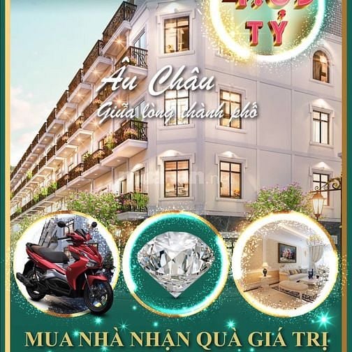 Bán Nhà Phố Thành Đô - Quận 12 – Thạnh Xuân – Phong Cách Châu Âu