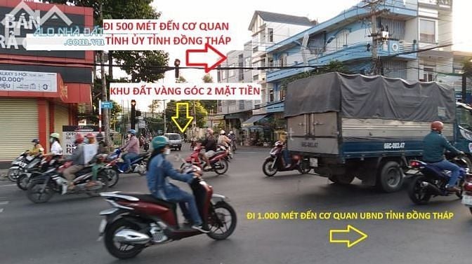 Đất vàng kinh doanh 468 m2 (19x25) góc 2 mặt tiền đường 24m giá bán rẻ
