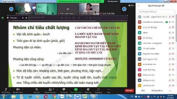 Đào tạo chứng chỉ sơ cấp vận tải đường bộ tại hải phòng