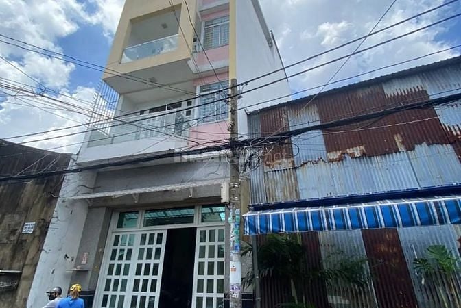 Nhà 2 lầu sân thượng, hẻm xe tải Phạm Phú Thứ, ngang 5.25m hướng TB