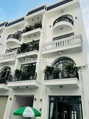 Bán Nhà phố,Biệt thự 4Lầu Thang máy 8x16 Mặt tiền Luỹ Bán Bích Tân Phú