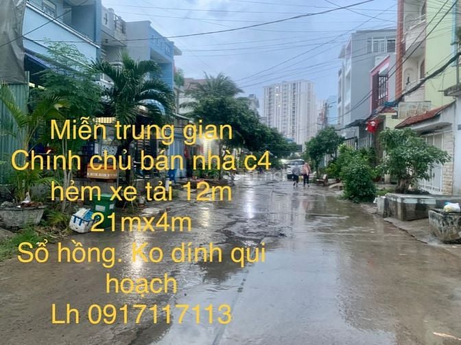 Cách Mega quận 6 2 km, chính chủ, 4x23m Sh