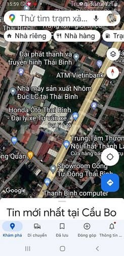 Bán nhà 125m2 3 tầng mặt đường Võ Nguyên Giáp, Hoàng Diệu,TP Thái Bình