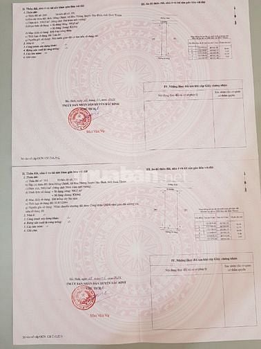 CHỦ CẦN BÁN LÔ ĐẤT XÃ HÒA THẮNG , HUYỆN BẮC BÌNH , TỈNH BÌNH THUẬN 